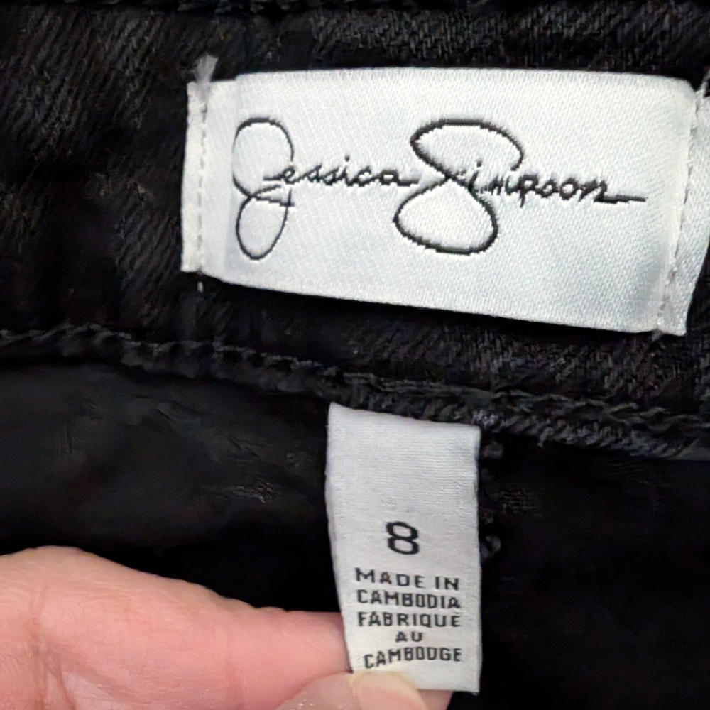 Jessica Simpson Black Skinny Jeans - Picture 7 of 8